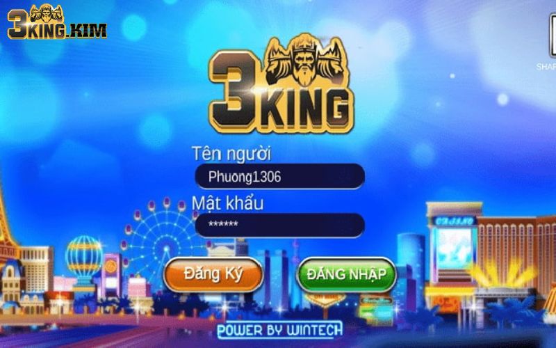 Cập nhật quá trình đăng ký 3KING cho bạn mới